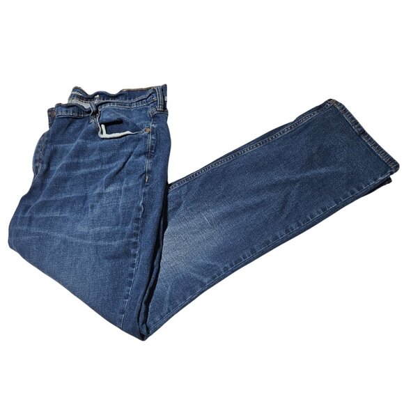 Old Navy Athletic Fit Jeans Mens Size 46 X 30 High Waist Medium Wash Denim Pants - Picture 1 of 5